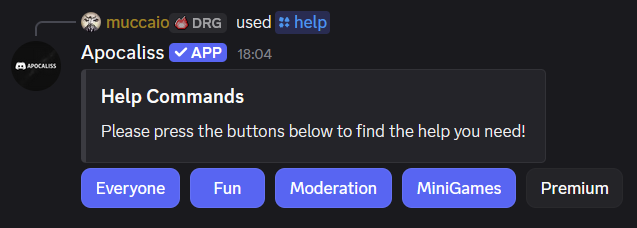 Help Commands